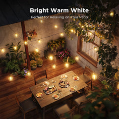 A Photo Of Govee Outdoor Clear Bulb String Lights - H7025