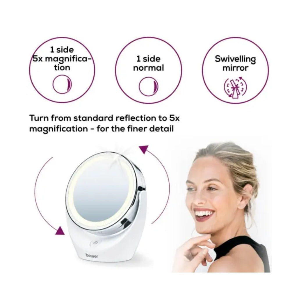 A Photo Of Beurer BS 49 Illuminated cosmetics mirror