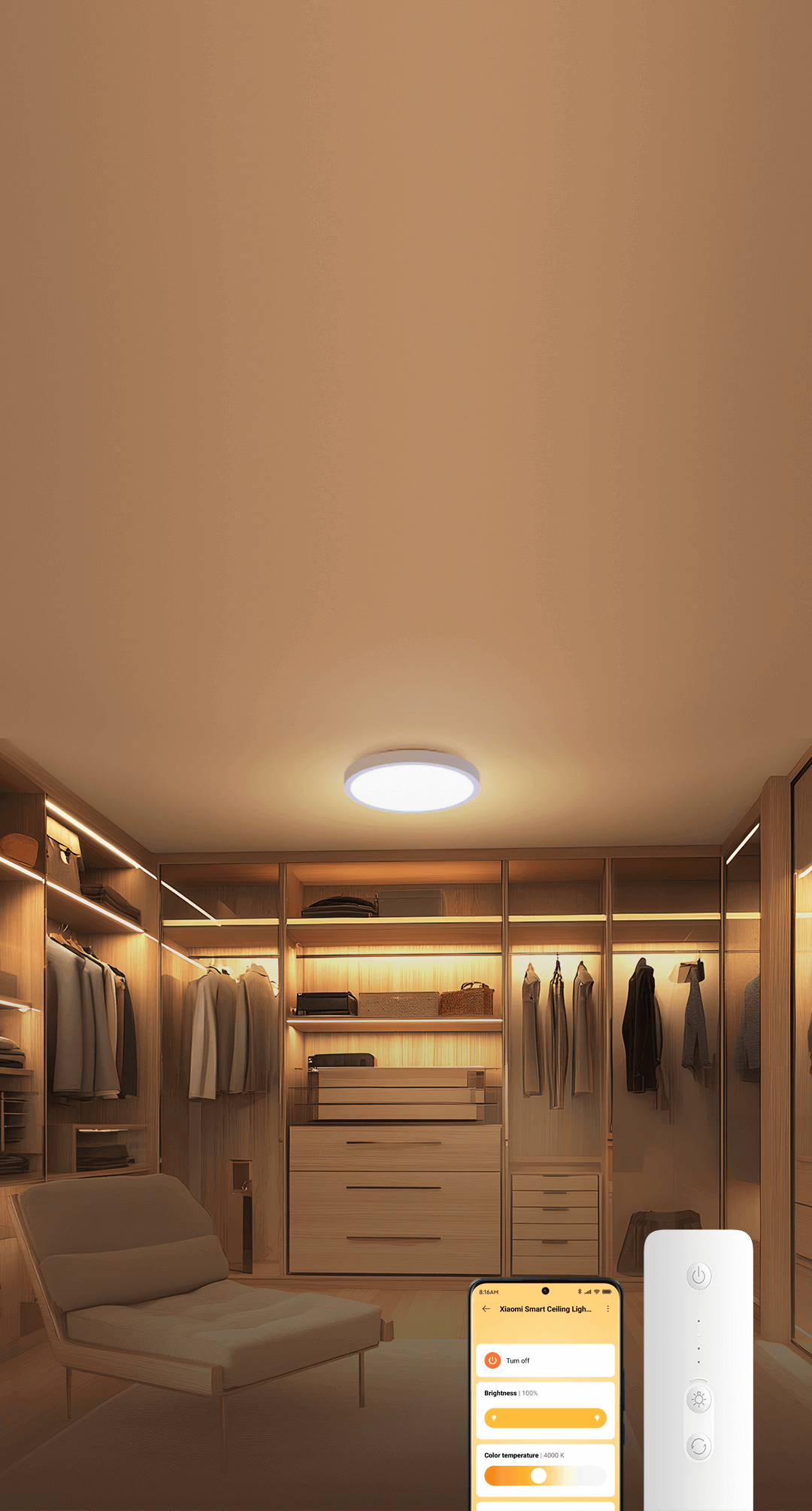 A Photo Of Xiaomi Smart Ceiling Light D20