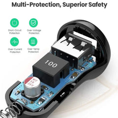 A Photo Of Ugreen 24W Dual USB Car Charger 4.8A Fast Charging Adapter