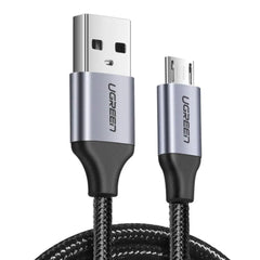 A Photo Of Ugreen USB to Micro USB Fast Charge & Sync 1.5M Cable Aluminum Case