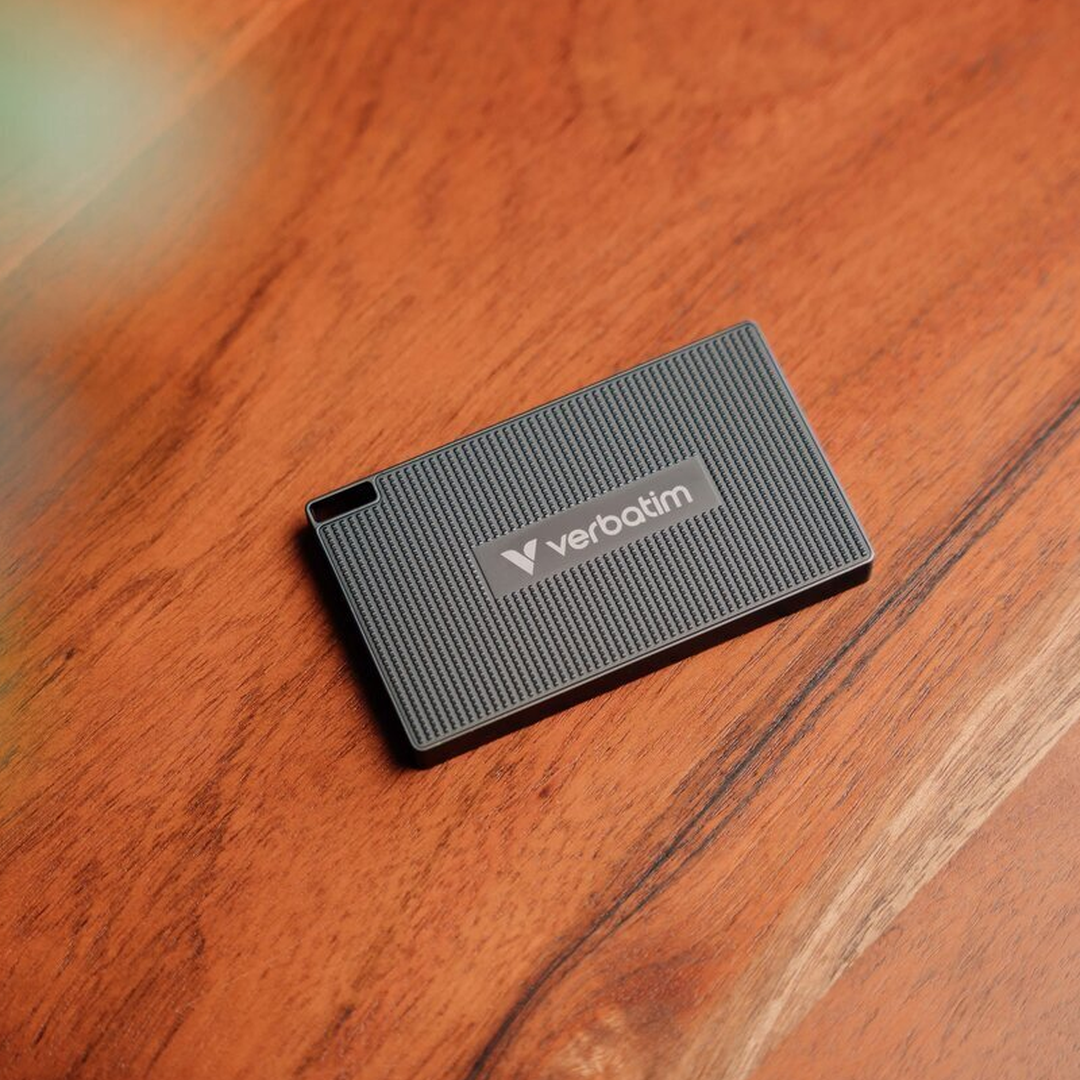 A Photo Of Verbatim Metal Mini SSD - Ultra-Fast USB-C 3.2 Gen 2x2 Storage
