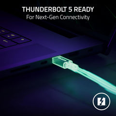A Photo Of Razer Thunderbolt 5 Dock Chroma – 11-Port Thunderbolt 5 Docking Station