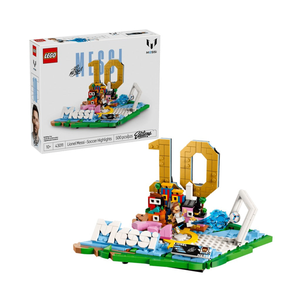 A Photo Of LEGO Lionel Messi - Soccer Highlights - 43011 - 500 Pieces