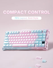 A Photo Of GravaStar Mercury K1 Lite - 75% Mechanical Gaming Keyboard - Linear Switches