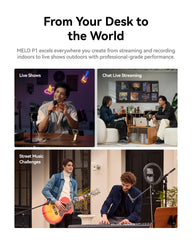 A Photo Of Hollyland Melo P1 - Combo Wireless Music Creation System