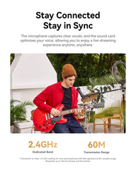 A Photo Of Hollyland Melo P1 - Combo Wireless Music Creation System