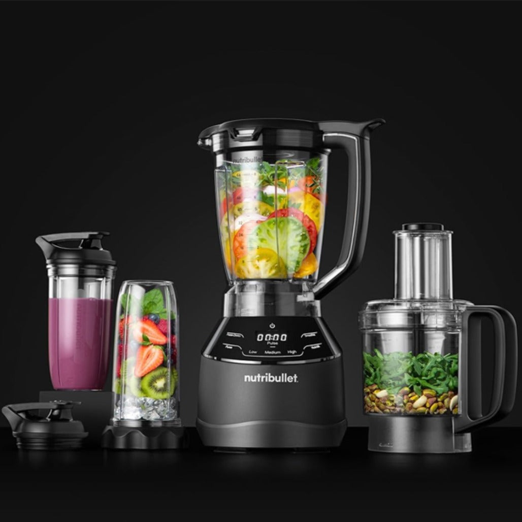 A Photo Of Nutribullet Triple Prep System 3 in 1 Blender & Food Processor - NTS-1500