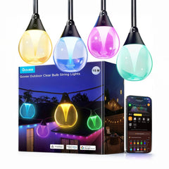A Photo Of Govee Outdoor Clear Bulb String Lights - H7025