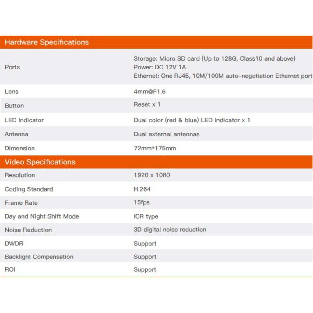 A Photo Of Tenda IP WiFi Camera CT3 - 1080P Outdoor 50 Meters Night Vision