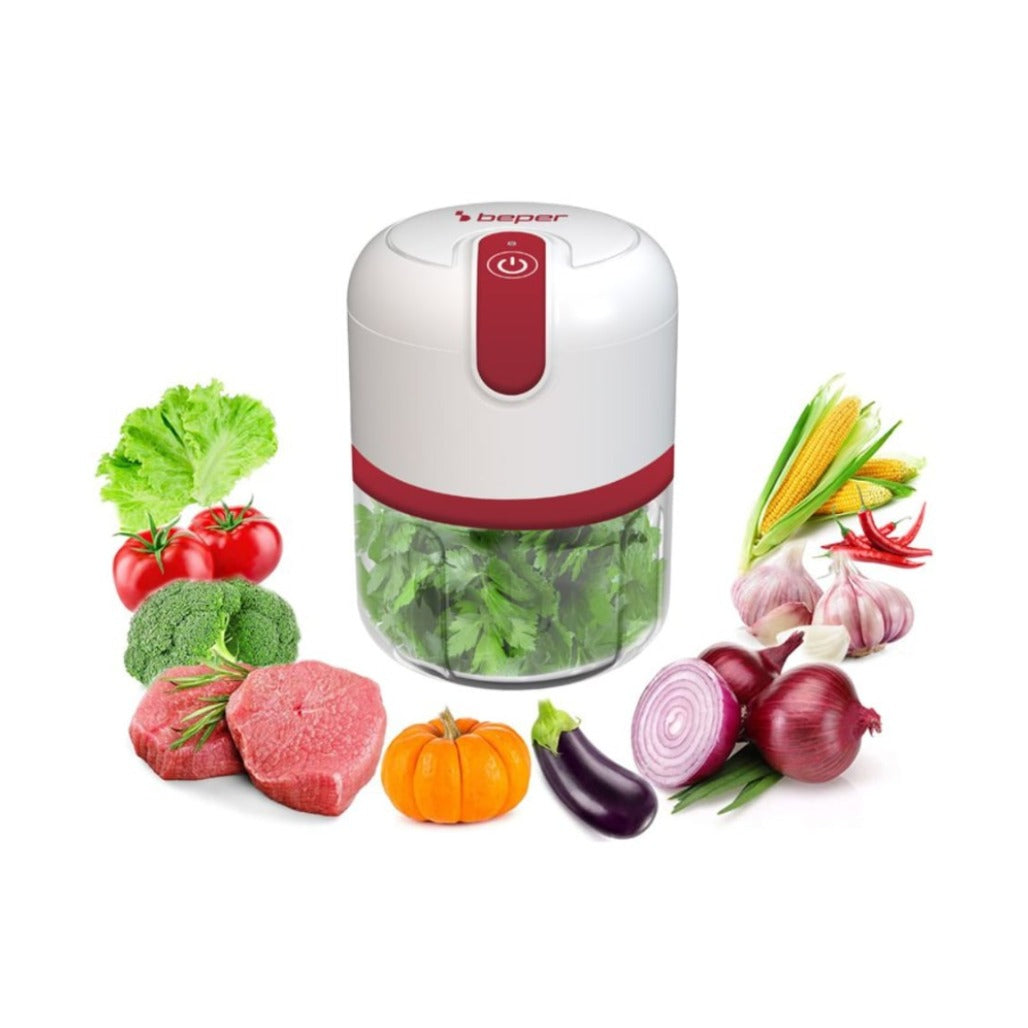 A Photo Of Beper USB Rechargeable Food Chopper - P102ROB050