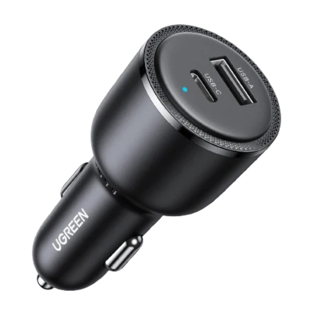 A Photo Of Ugreen 63W USB C Car Charger Adapter
