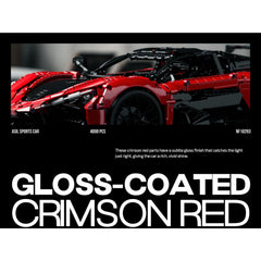 A Photo Of Nifeliz ASIL Sports Car Building Set - 4099 Pieces - NF10293