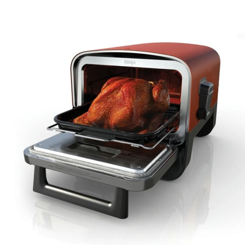 A Photo Of Ninja Woodfire 8-in-1 Electric Outdoor Pizza Oven 2400w