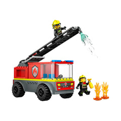 A Photo Of LEGO City Fire Ladder Truck 82 Pieces - 60463