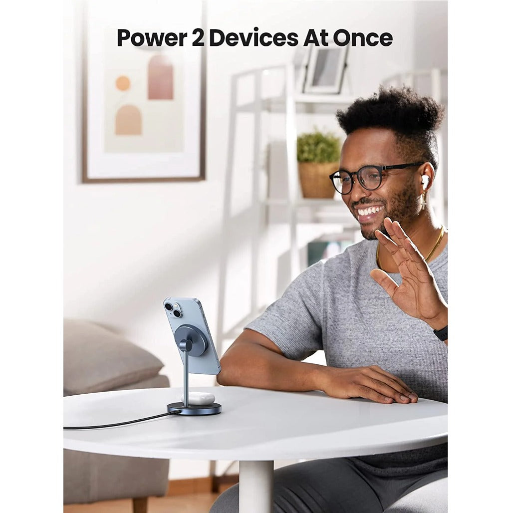 A Photo Of Ugreen 2-in-1 Wireless Charging Station - 90668