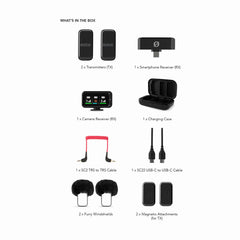A Photo Of RODE Wireless Micro Ultra-Compact Microphone System for Cameras