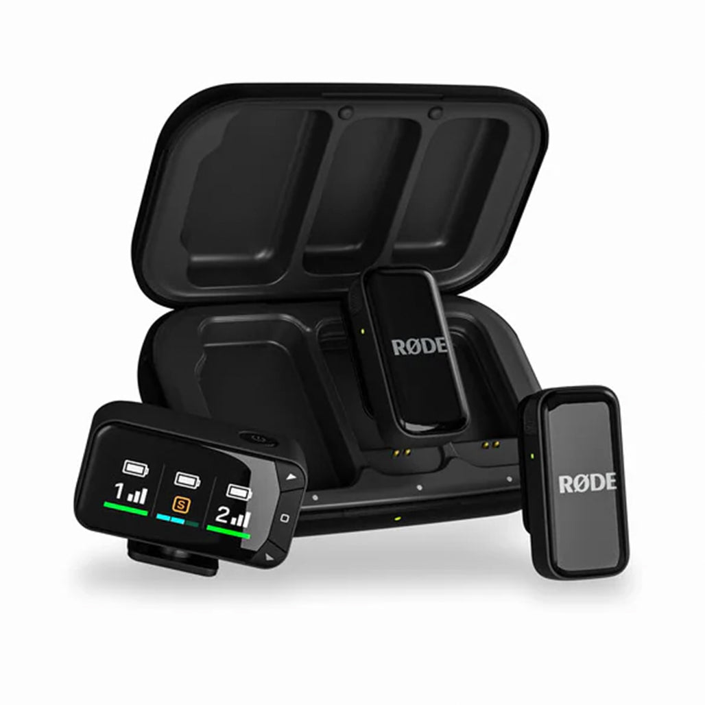 A Photo Of RODE Wireless Micro Ultra-Compact Microphone System for Cameras