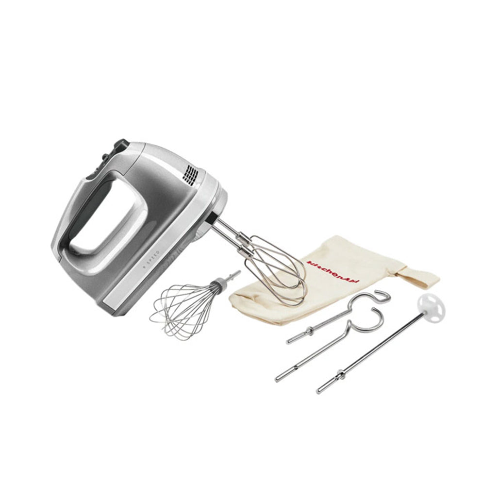 A Photo Of KitchenAid 9-Speed Hand Mixer – Powerful 85W Motor
