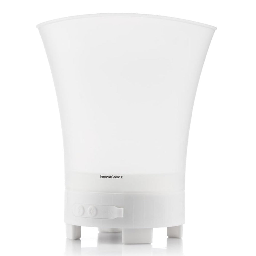 A Photo Of InnovaGoods LED Ice Bucket with Rechargeable Speaker Sonice - V0103019