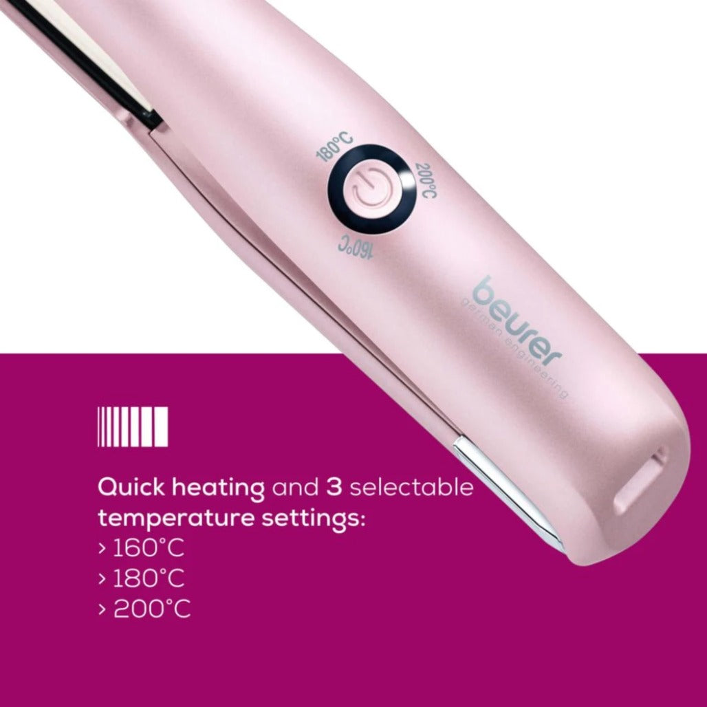 A Photo Of Beurer HS 20 Cordless Hair Straightener