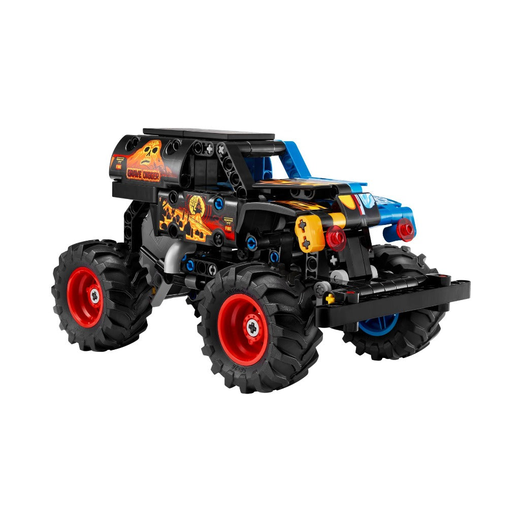 A Photo Of LEGO Monster Jam™ Grave Digger™ Fire and Ice - 263 Pieces - 42219