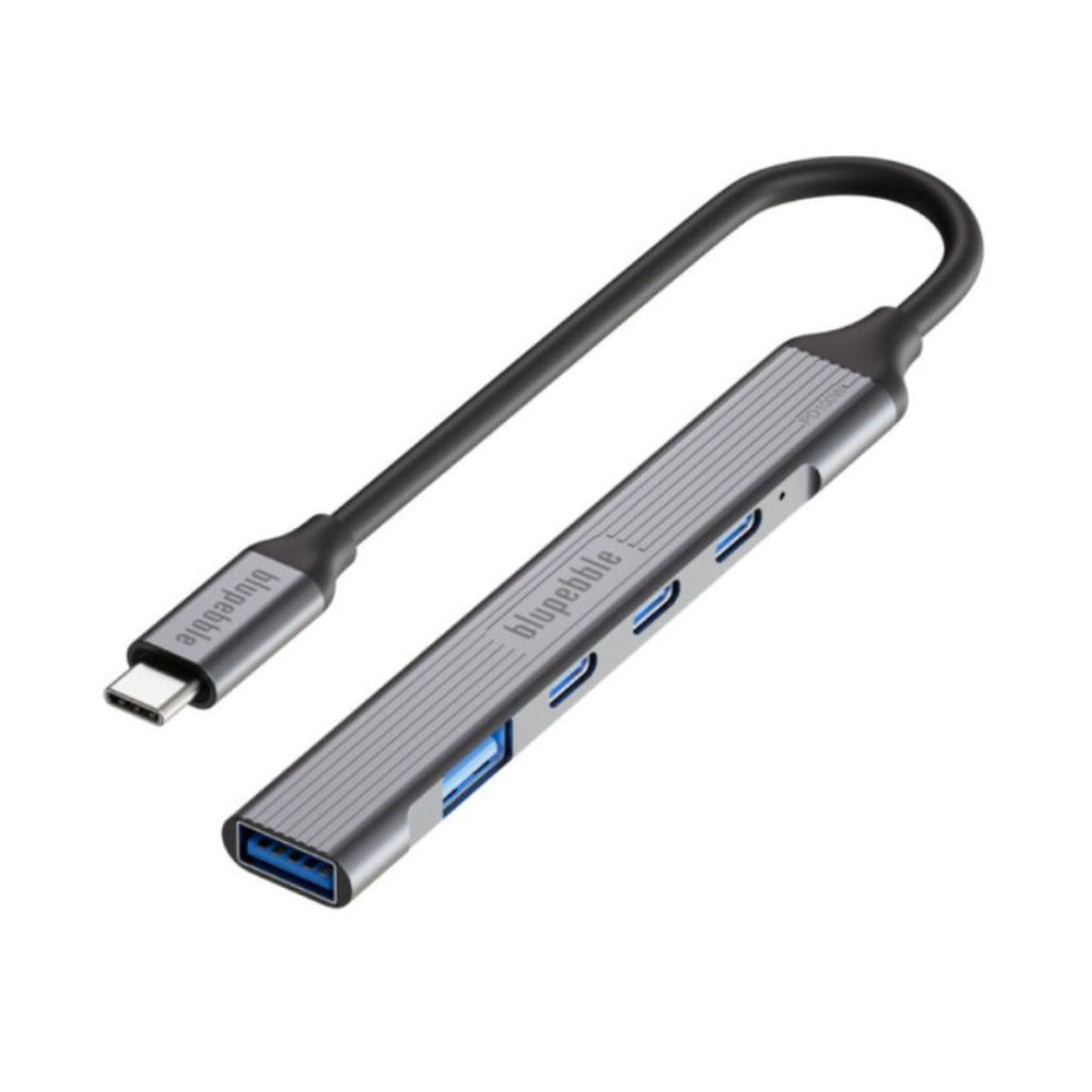 A Photo Of Blupebble C5 Multi Hub - 5-Port USB-C Hub with Power Delivery