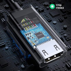 A Photo Of UGREEN 4K DisplayPort to HDMI Adapter – High-Resolution Video & Audio Converter