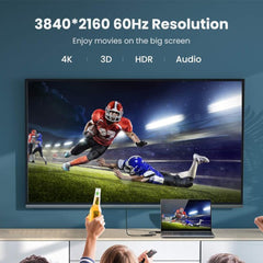 A Photo Of UGREEN 4K DisplayPort to HDMI Adapter – High-Resolution Video & Audio Converter