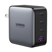 UGREEN 65W USB C PD Charger - 4-Port GaN Charger with PPS Fast Charging for Laptops, Phones & Tablets