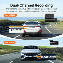 A Photo Of 70mai A200 Dash Cam - Dual Channel Front & Rear