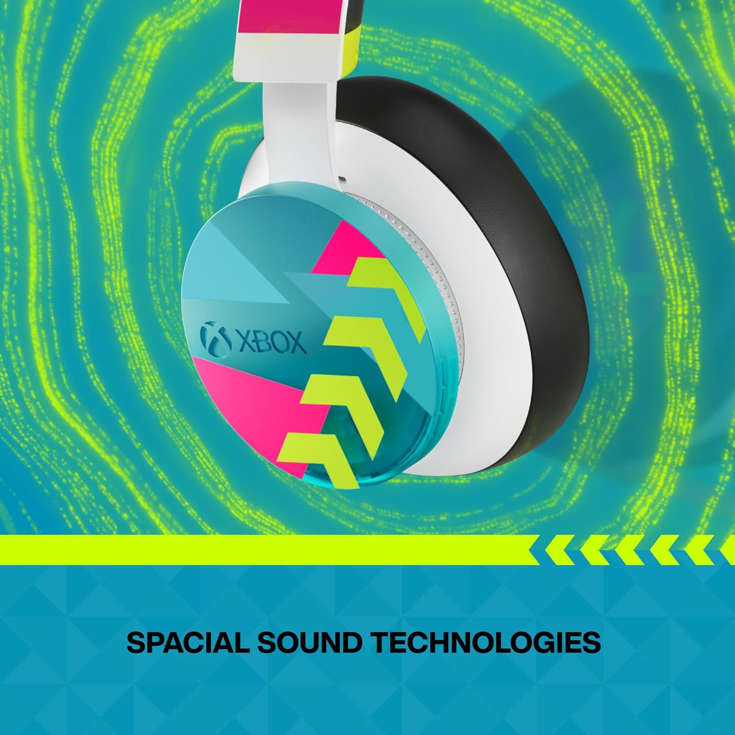 A Photo Of XBOX Wireless Headset – Forza Horizon 6 Limited Edition Gaming Headset