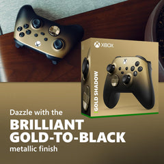 A Photo Of Xbox Wireless Controller - Gold Shadow Special Edition