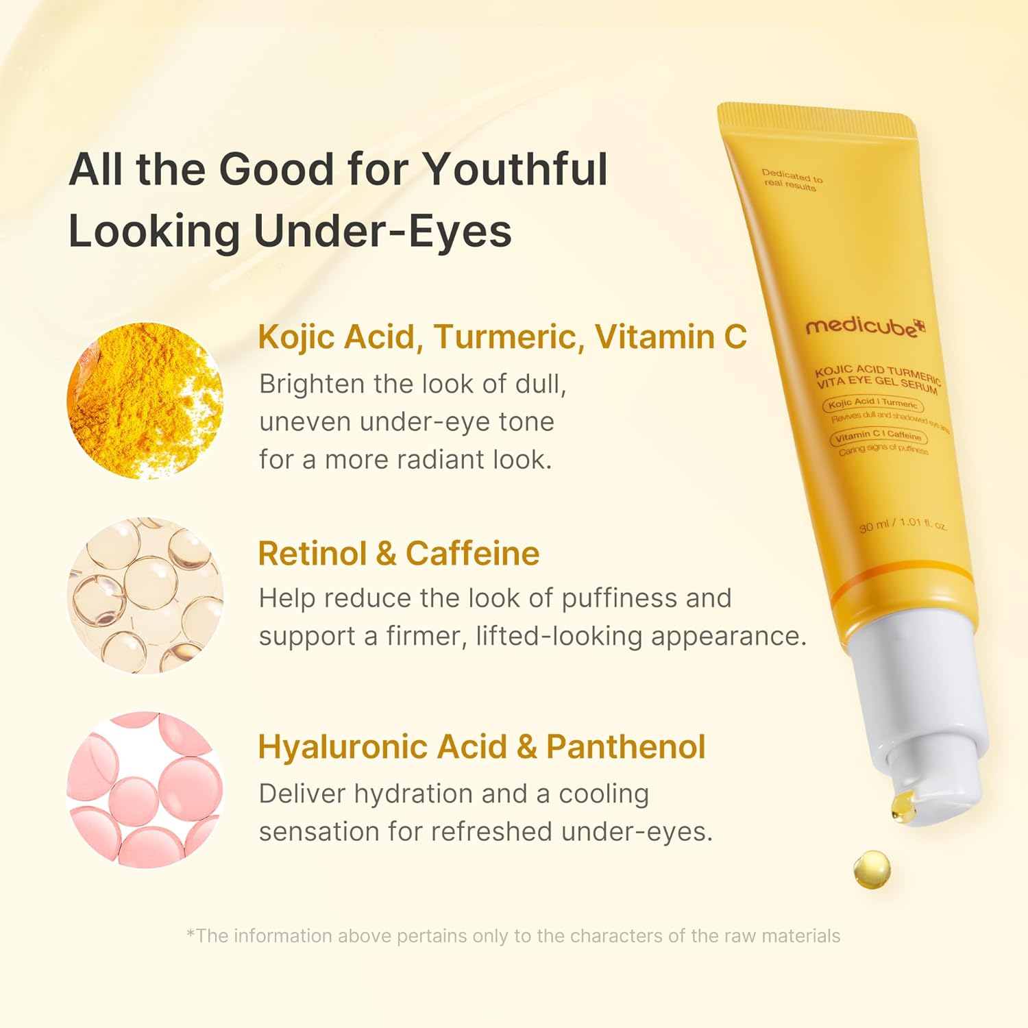 A Photo Of Medicube Kojic Acid Turmeric Eye Gel Serum