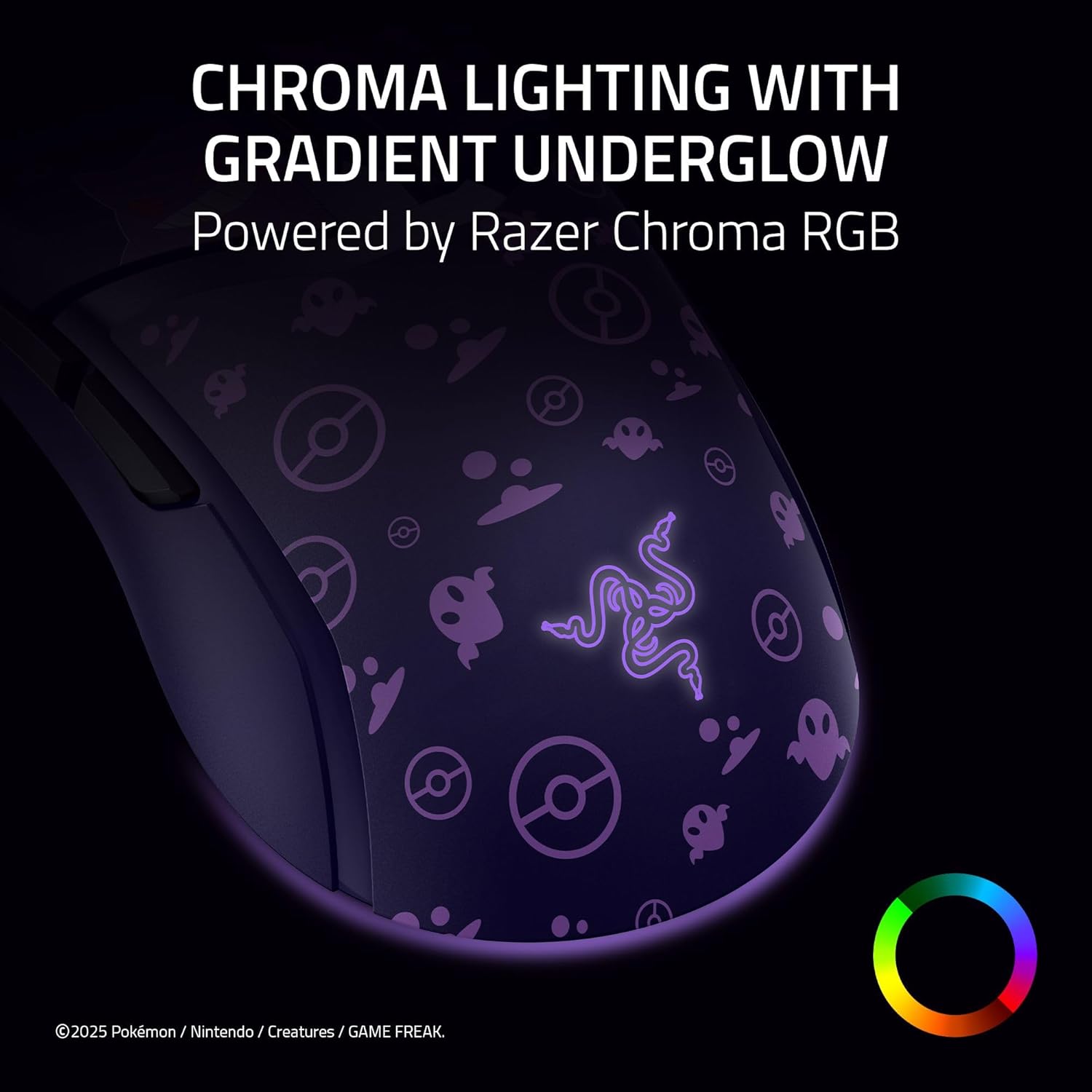 A Photo Of Razer Cobra - Lightweight Wired Gaming Mouse with Razer Chroma RGB and 8500 DPI Sensor