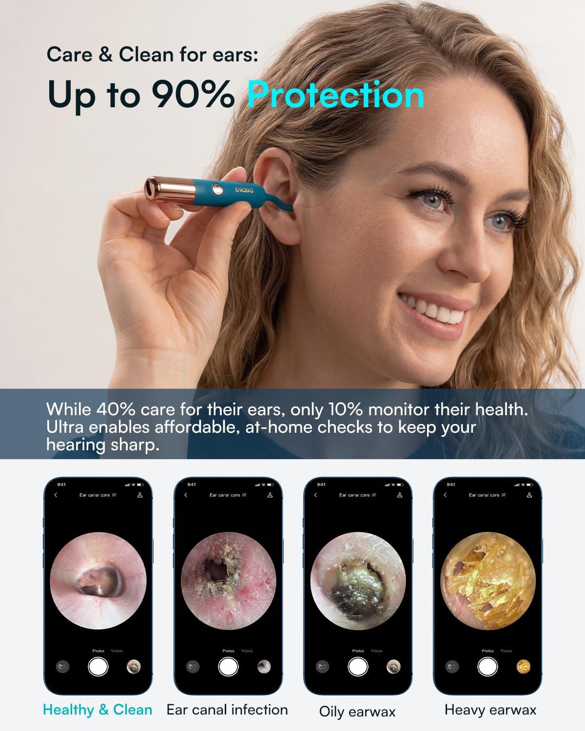 A Photo Of Bebird Earsight Ultra - 2K HD Ear Wax Removal Tool Camera