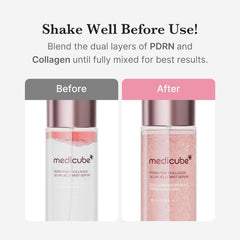 A Photo Of Medicube PDRN Pink Collagen Glow Jelly Mist Serum