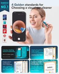 A Photo Of Bebird Earsight Ultra - 2K HD Ear Wax Removal Tool Camera