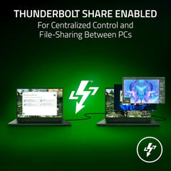 A Photo Of Razer Thunderbolt 5 Dock Chroma – 11-Port Thunderbolt 5 Docking Station