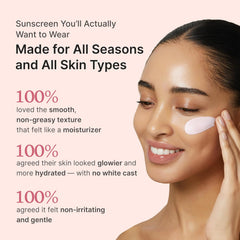 A Photo Of Medicube No Cast Just Glow Collagen Sunscreen SPF 50