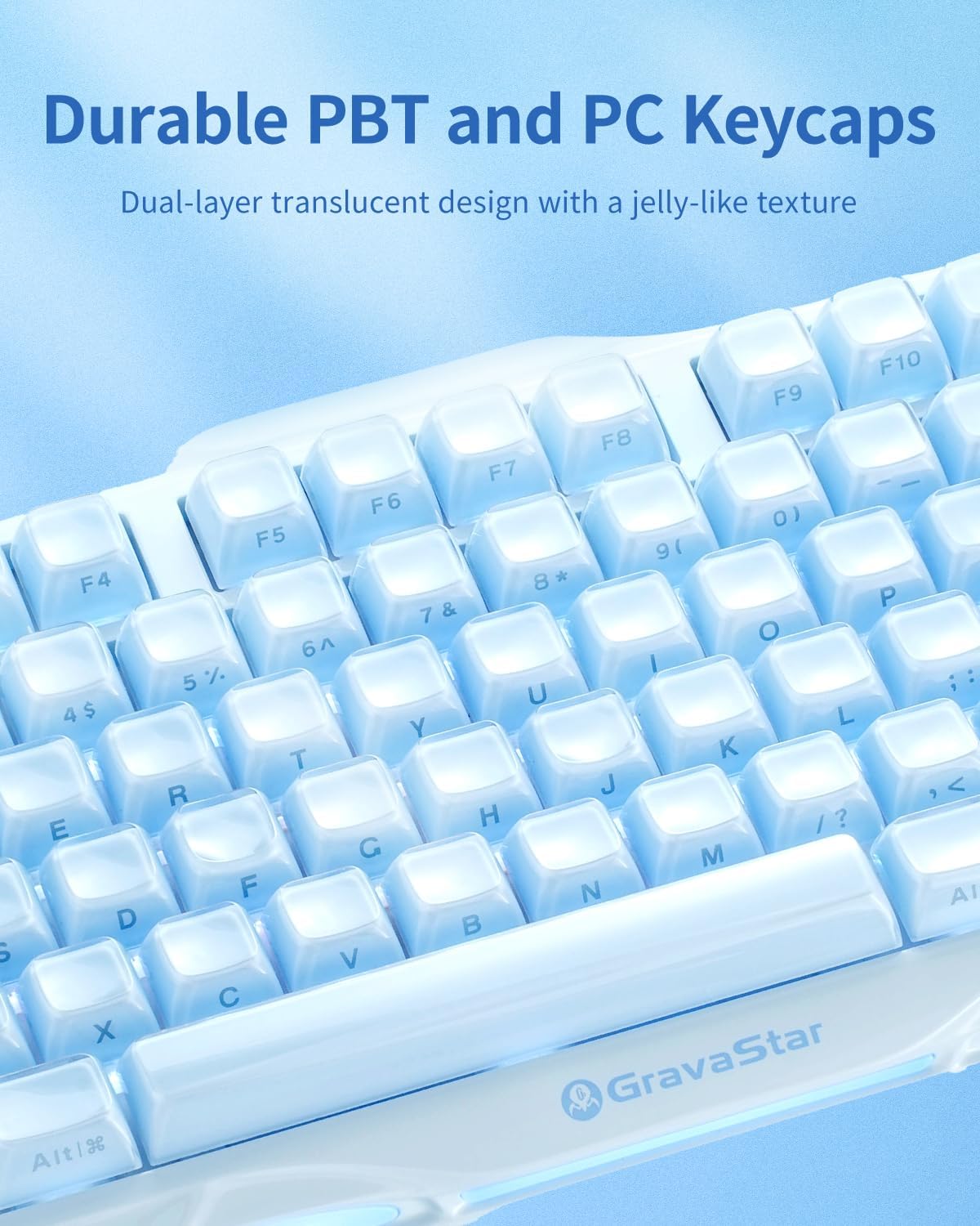 A Photo Of GravaStar Mercury K1 Mechanical Keyboard