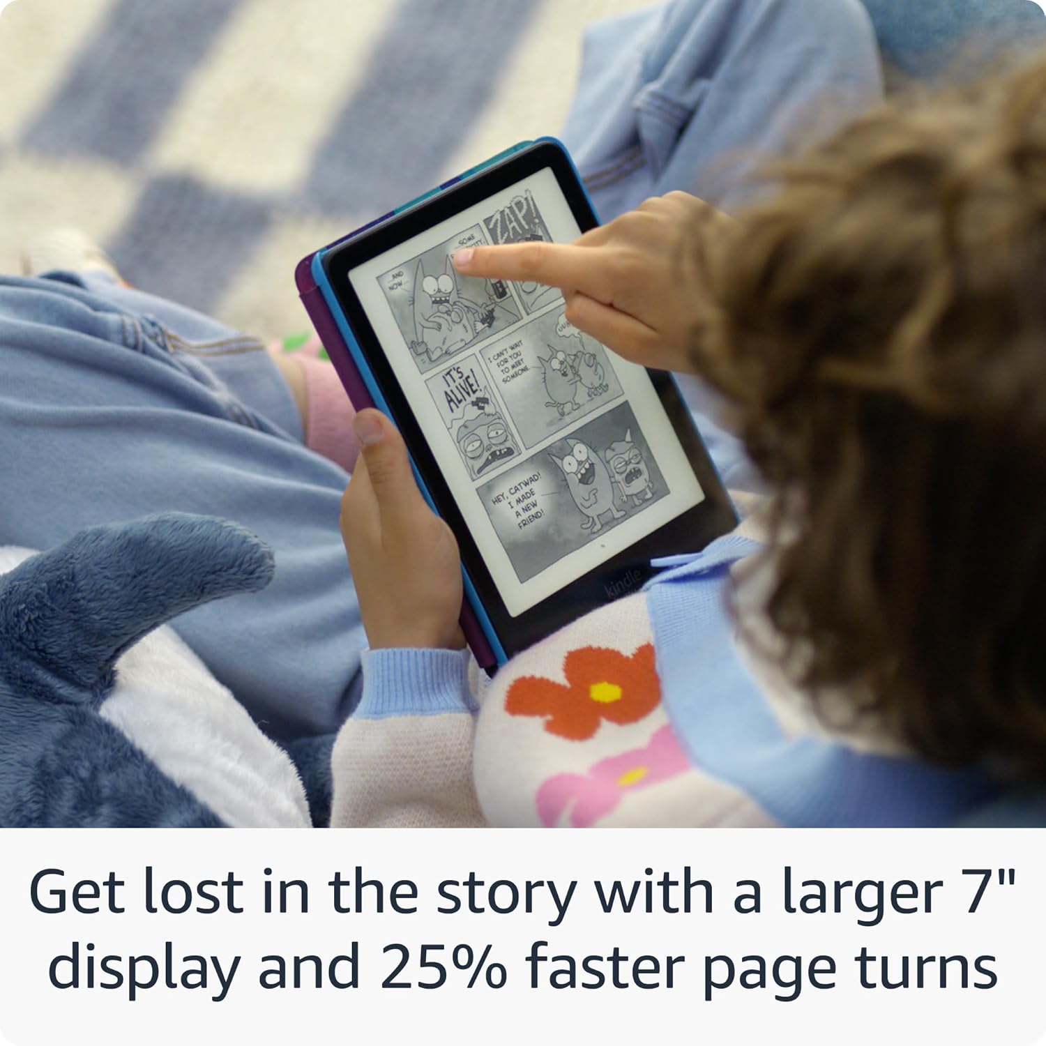 A Photo Of Amazon Kindle Paperwhite Kids 12th Gen - 16GB - Cyber City