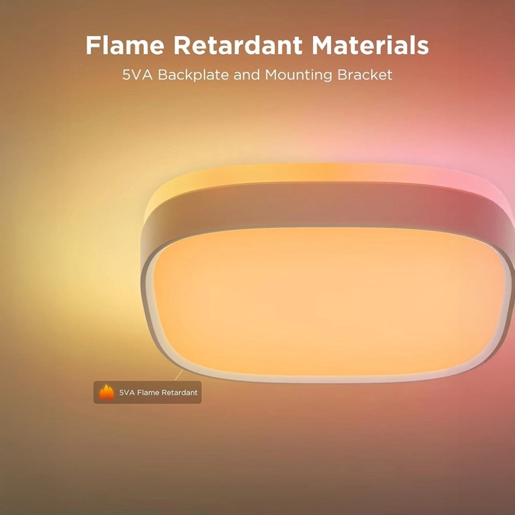 A Photo Of Govee 12inch Square Ceiling Light - H80A4