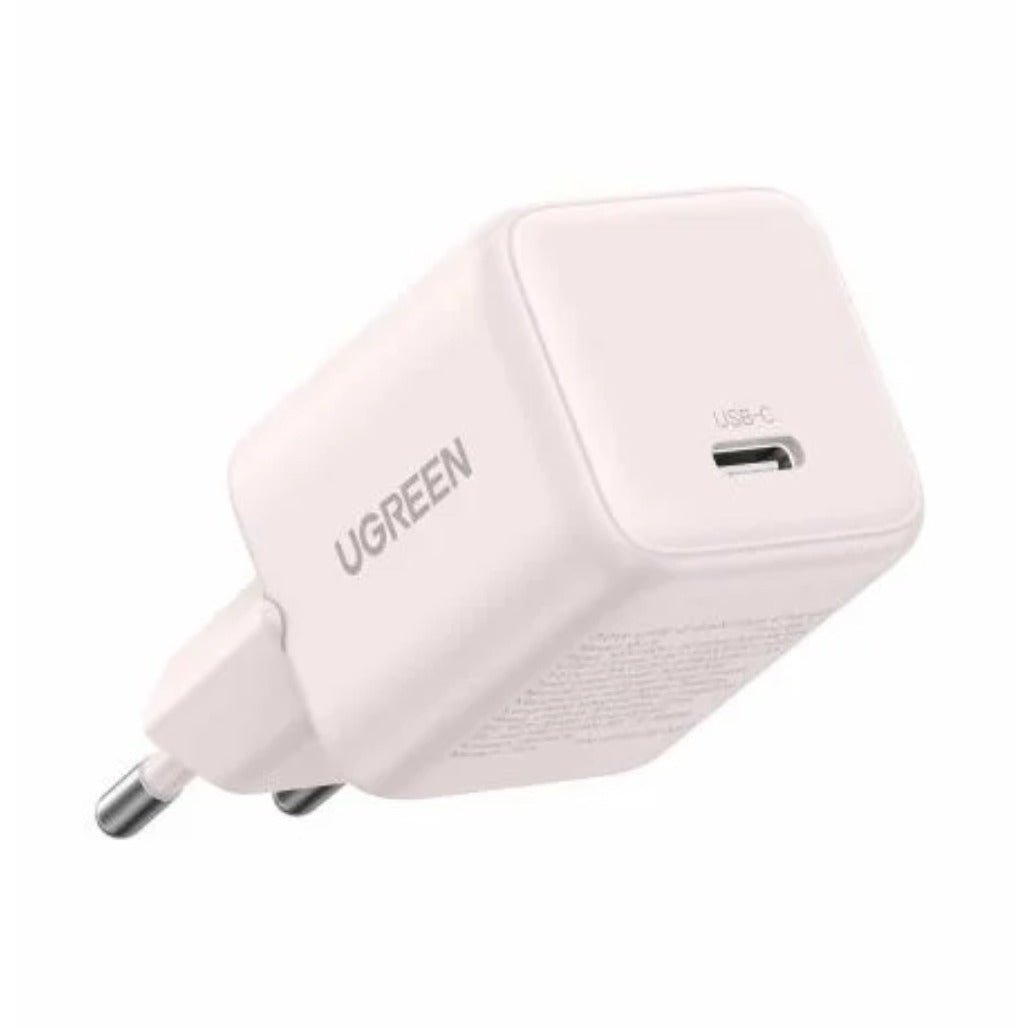 A Photo Of UGREEN 30W GaN USB-C Fast Charger – Smart Power Adapter for Phones, Tablets & MacBook Air