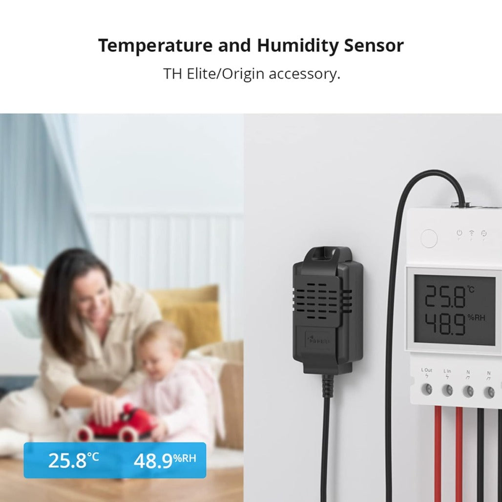 A Photo Of Sonoff Temperature Humidity Sensor - TEMPSEN
