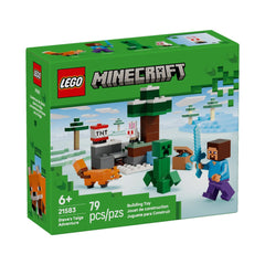 A Photo Of LEGO Steve's Taiga Adventure - 79 Pieces - 21583