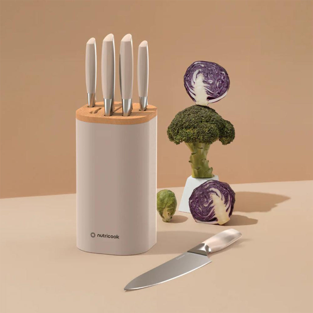 A Photo Of Nutricook Everyday 6-Piece Knife Set NC-KB150