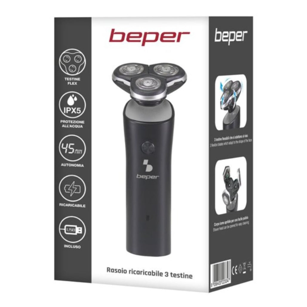 A Photo Of Beper Rechargeable Men Shaver - P304BAR003