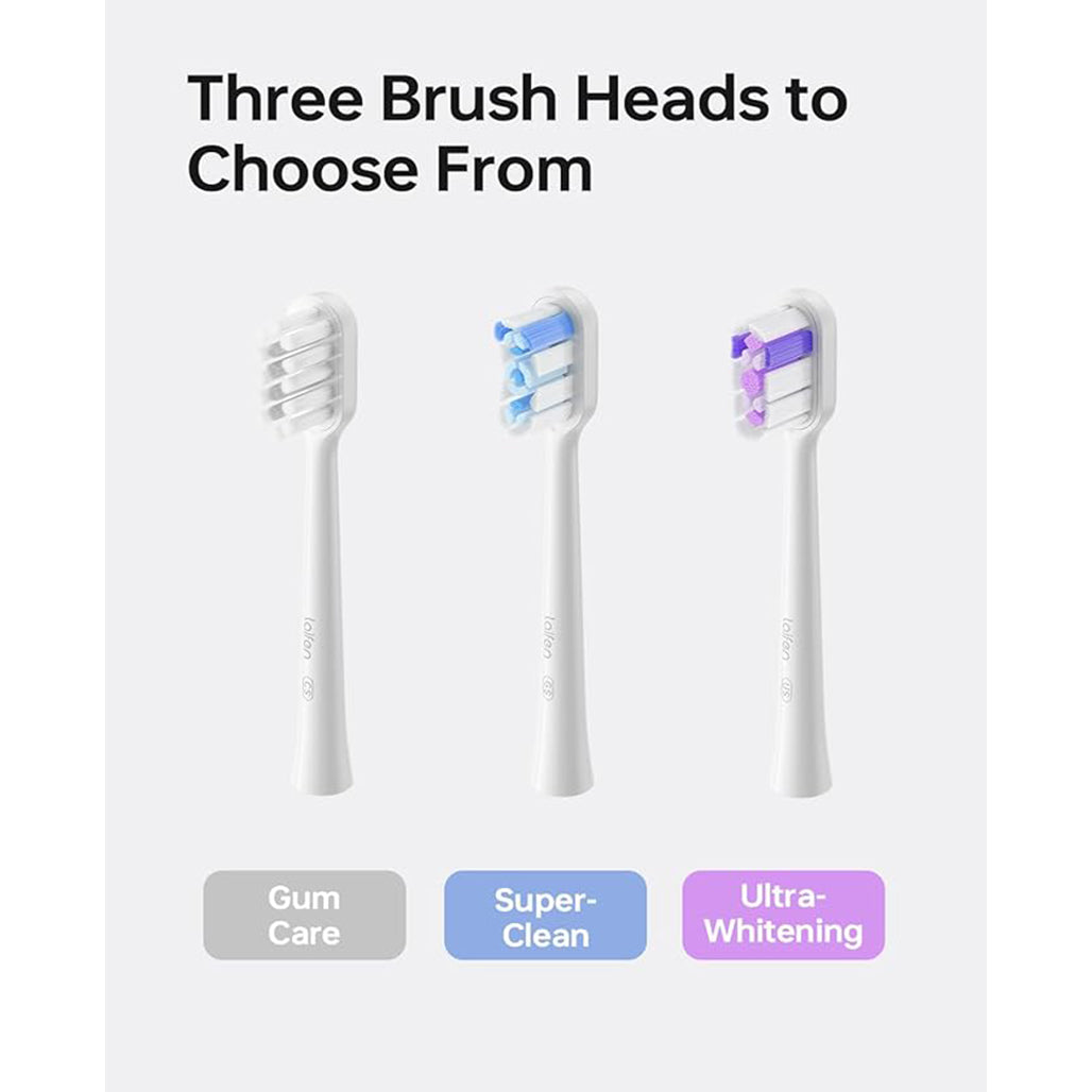 A Photo Of Laifen Toothbrush Replacement Heads 3 Pack