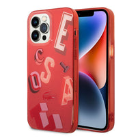 Lacoste Hard Case IML Double Layer & Dyed Bumper Lettrines for iPhone 14 Pro